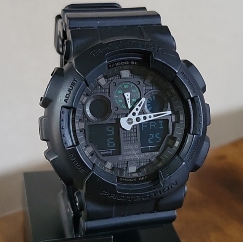 G-Shock XL Case Anti-Magnetic Analog/Digital Watch - GA-100MB-1A